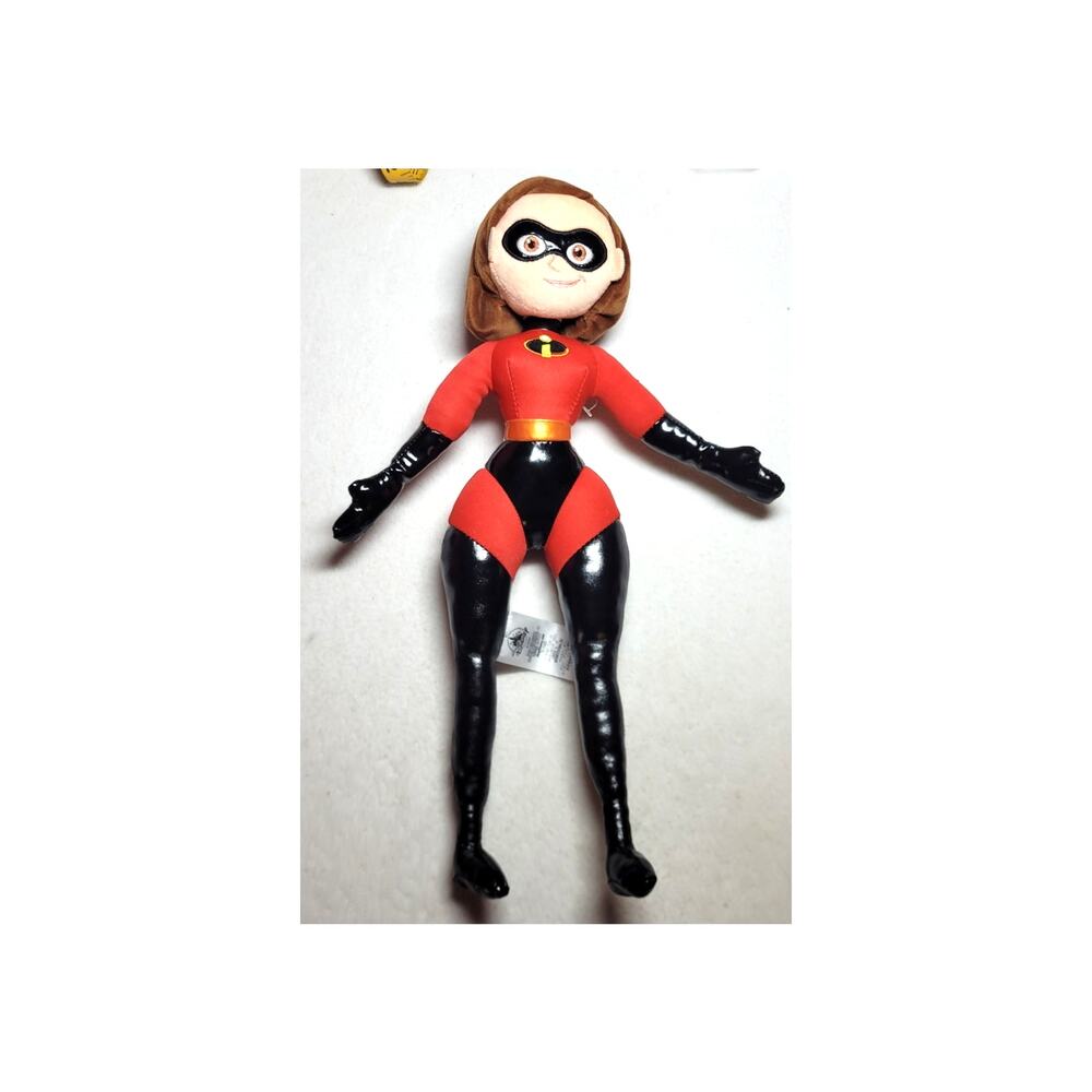 Disney Store 18" Incredibles 2 Elastigirl Plush Doll Embroidered Vinyl Accents